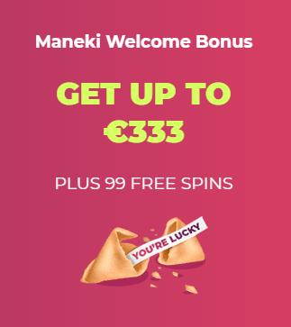 maneki casino welcome bonus