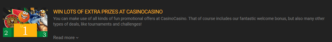 casinocasino promotions